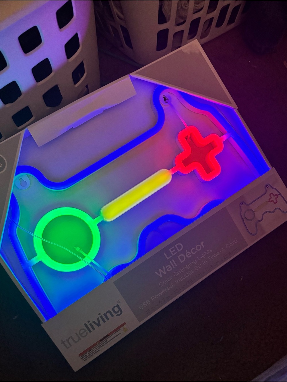 LED Wall Decor - Multicolor Kids Toy Light